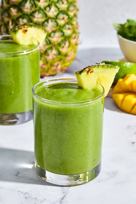 Green kale smoothie